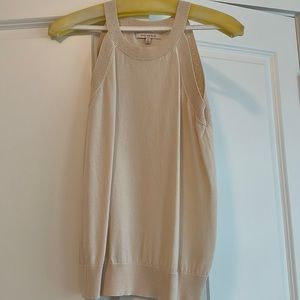 Cream tank top worn once. Size XS